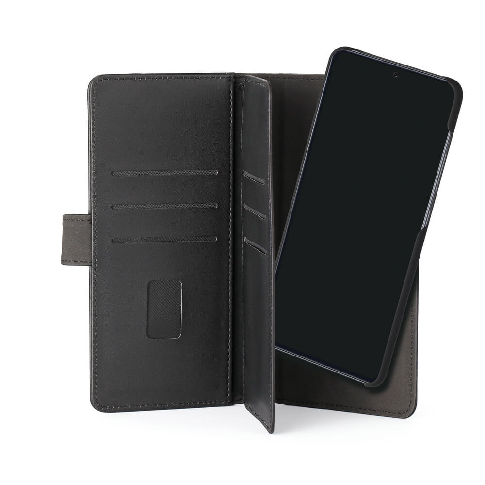 GEAR - GEAR Mobilfodral Svart 7 Kortfack Samsung S20 Ultra 2in1 Magnetskal