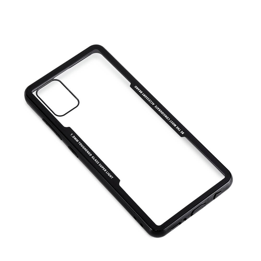 GEAR Mobilskal med Tempererat Glas Svart Samsung A51