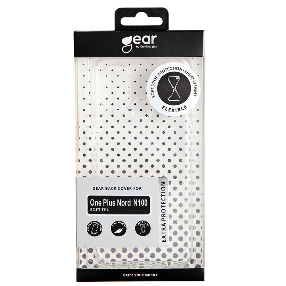 GEAR
GEAR Mobilskal TPU Oneplus Nord N100 - Transparent
