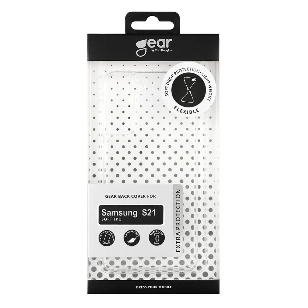 GEAR
GEAR Mobilskal Transparent TPU Samsung S21