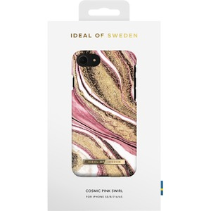 iDeal of Sweden iDeal Fashion Case iPhone 6/6S/7/8/SE 2020 Cosmic Pink Swirl 