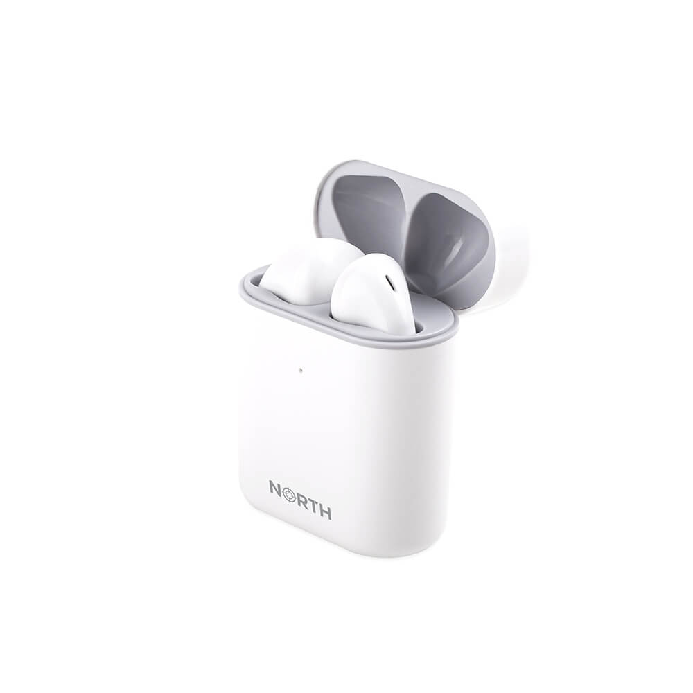 North
NORTH True Wireless Hörlur TOUCH ONE Vit TWS