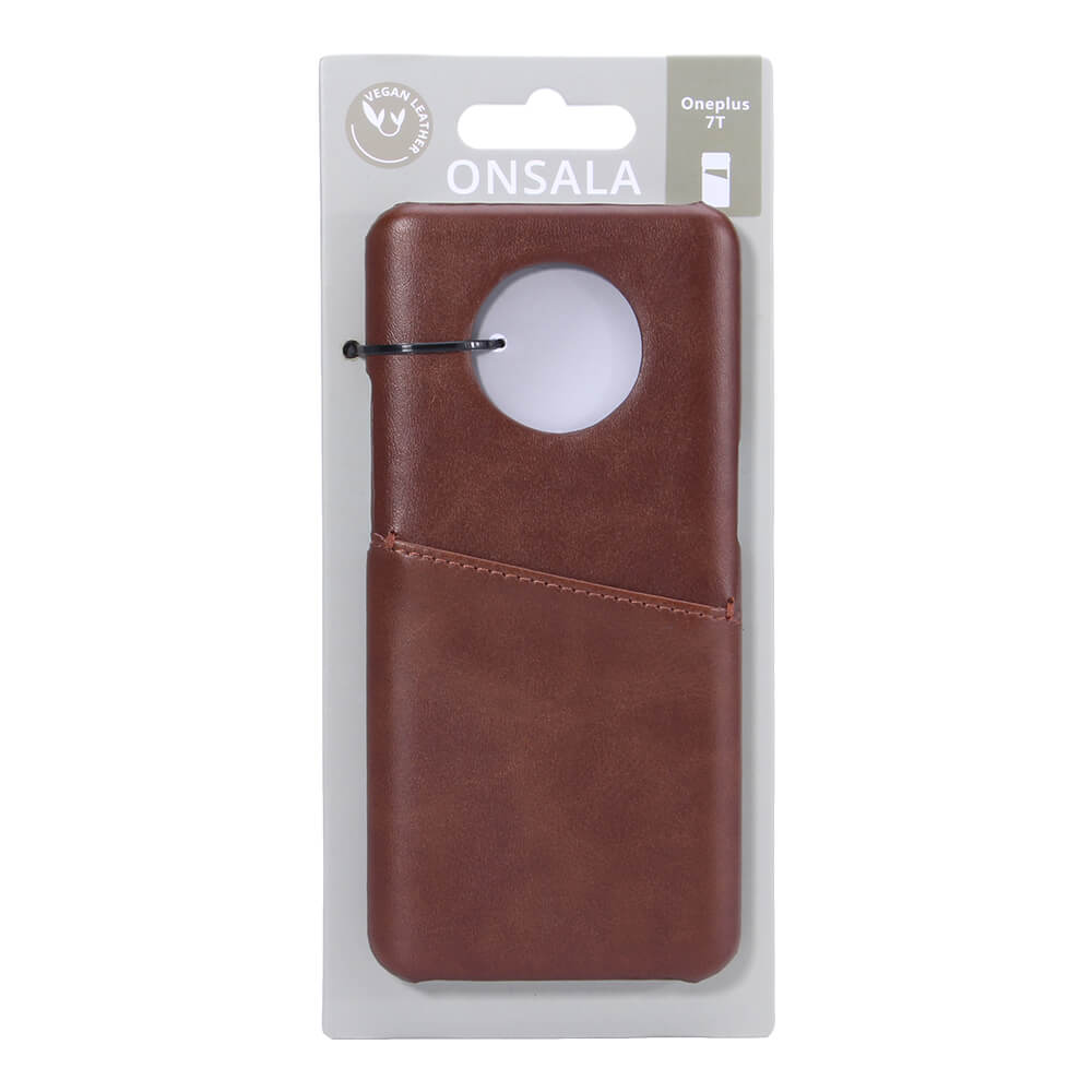 Onsala
ONSALA Mobilskal Brun med Kortfack Oneplus 7T
