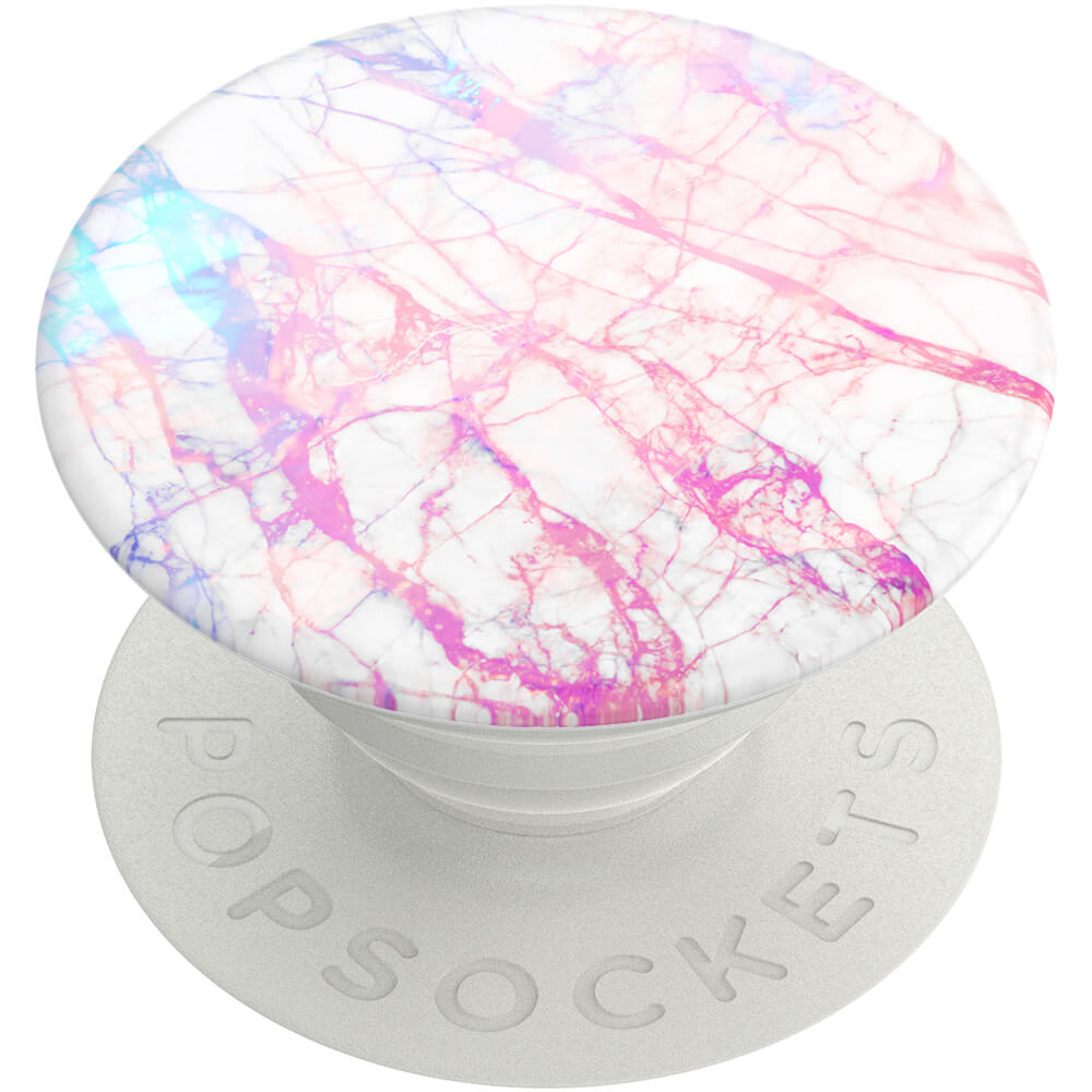 PopSockets - POPSOCKETS Aurora Granite Avtagbart Grip med Ställfunktion