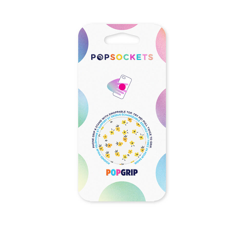 PopSockets - POPSOCKETS Black Eyed Suzies Avtagbart Grip med Ställfunktion