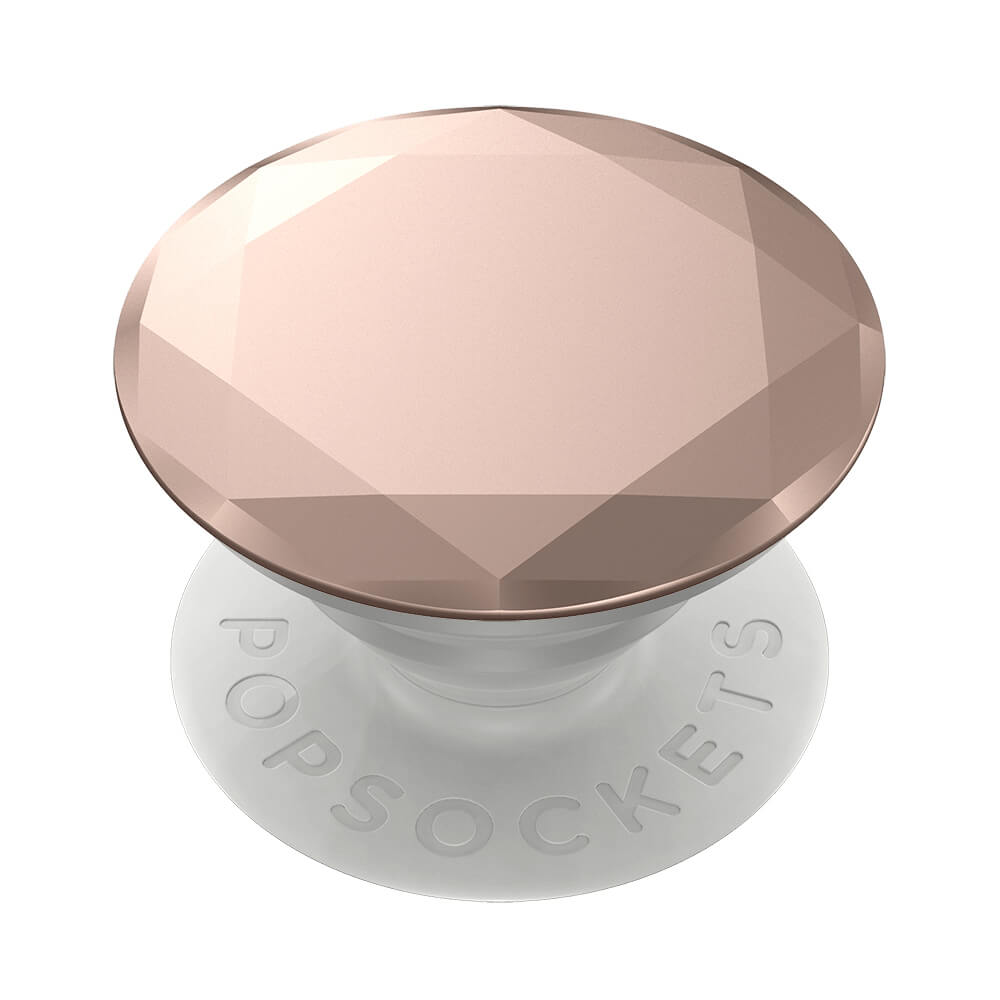 PopSockets - POPSOCKETS Metallic Diamond Rose Gold Avtagbart Grip
