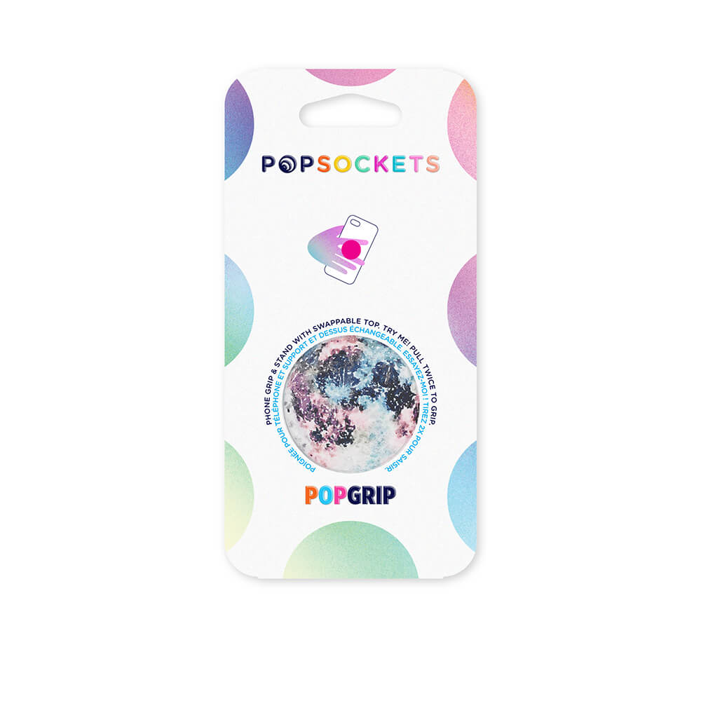 PopSockets - POPSOCKETS Pink Moon Avtagbart Grip med Ställfunktion