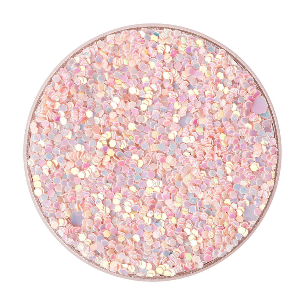 Produktfoto för PopSockets Swappable PopGrip - Flerfunktionshållare för mobiltelefon - Sparkle Rose - rosa