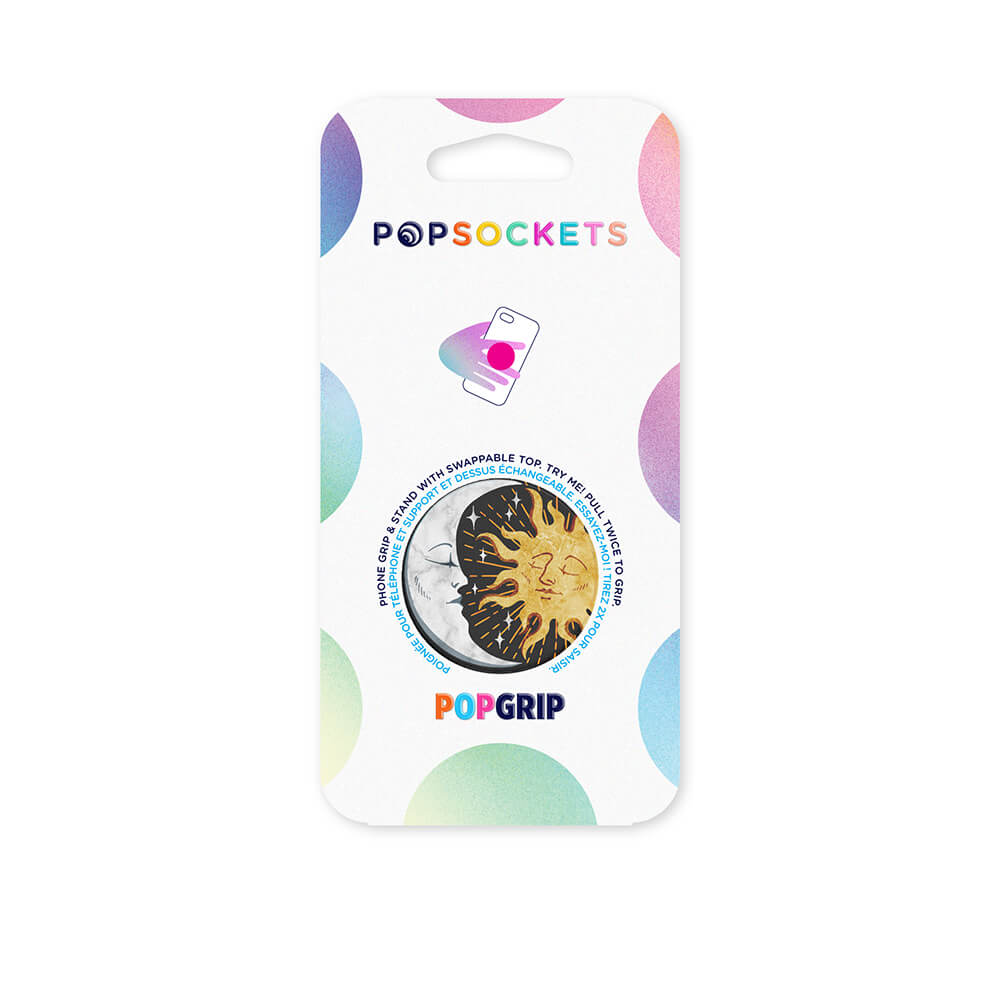 PopSockets - POPSOCKETS Sun and Moon Avtagbart Grip med Ställfunktion