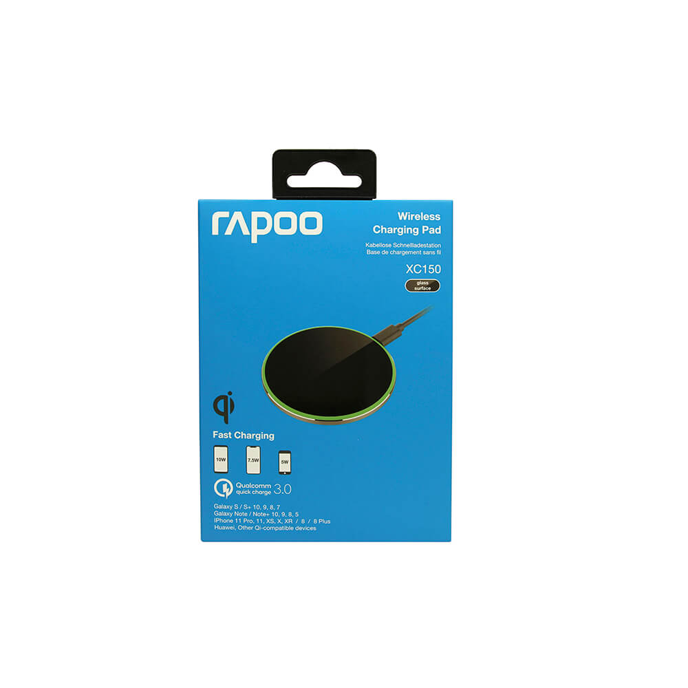 Rapoo - RAPOO Laddare QI XC150 Trådlös Laddning Platta