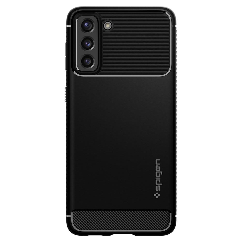 Spigen
SPIGEN Rugged Armor Skal Galaxy S21+Plus Matte Svart