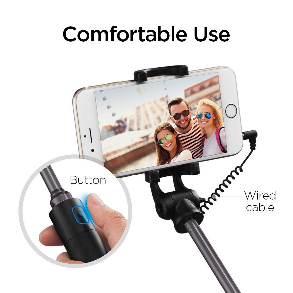 Spigen
SPIGEN S530 Selfie Stick Svart