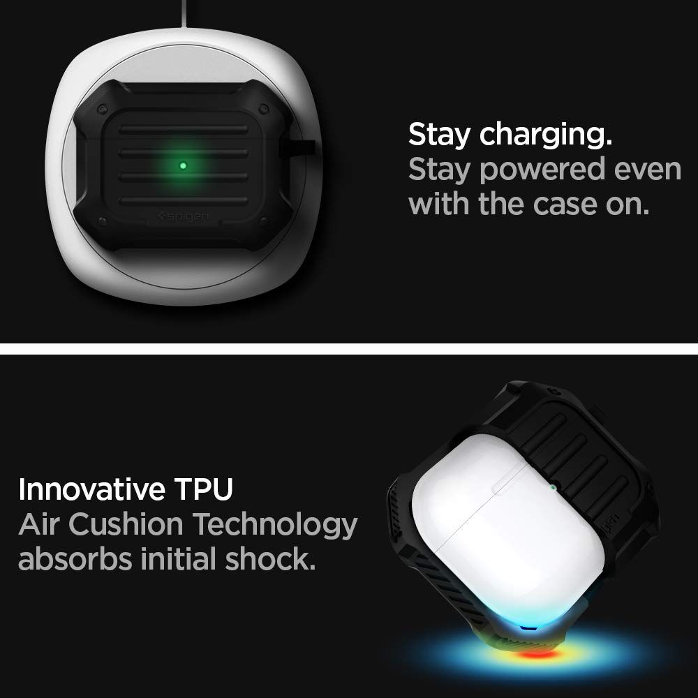 Spigen - SPIGEN Tough Armor Airpods Pro - Svart