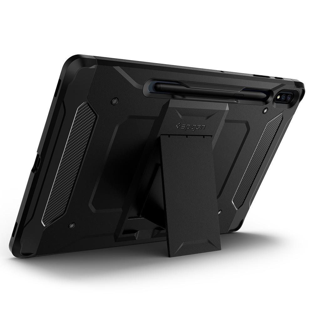 Spigen
SPIGEN Tough Armor Pro Fodral Galaxy Tab S7+ Plus 12.4 T970/T976 Svart