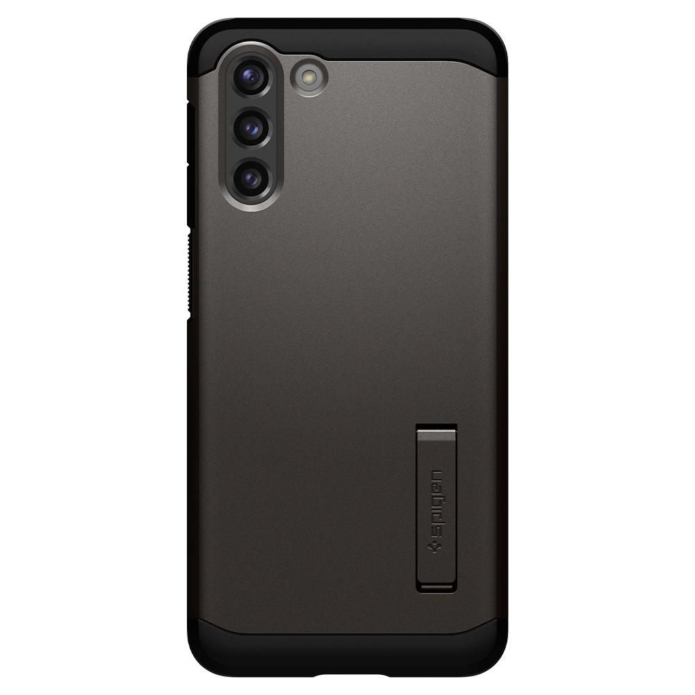 Spigen - SPIGEN Tough Armor Skal Galaxy S21 Gunmetal