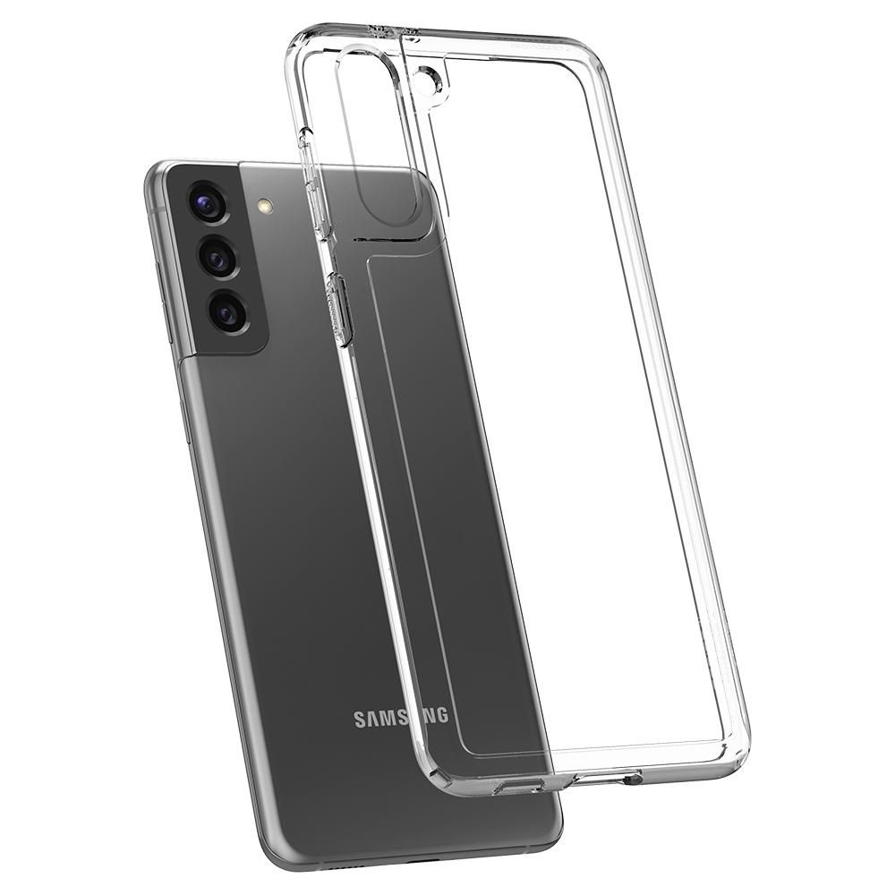 Spigen - SPIGEN Ultra Hybrid Skal Galaxy S21 Crystal Clear