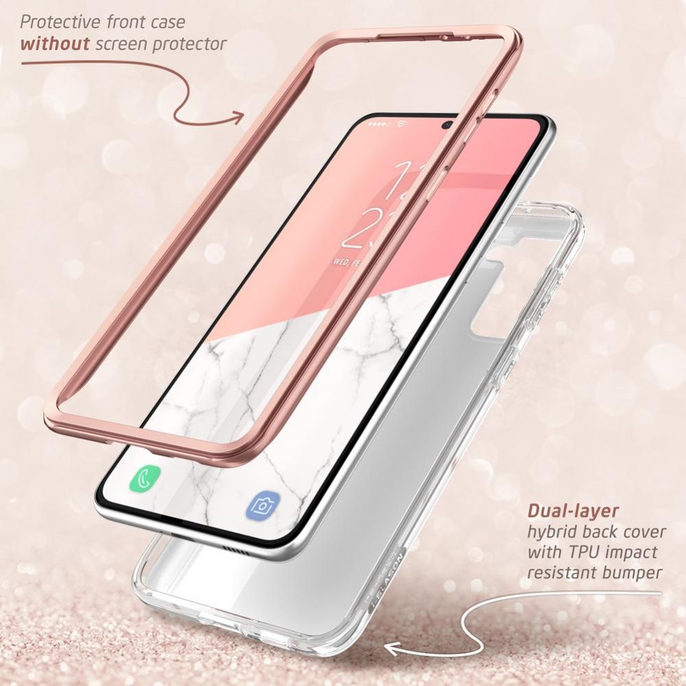 SupCase
SUPCASE Cosmo Skal Till Galaxy S21+Plus Marble