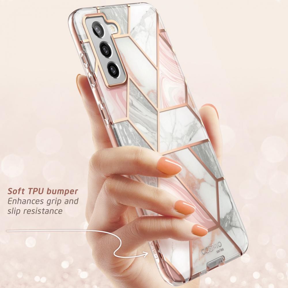 SupCase
SUPCASE Cosmo Skal Till Galaxy S21+Plus Marble
