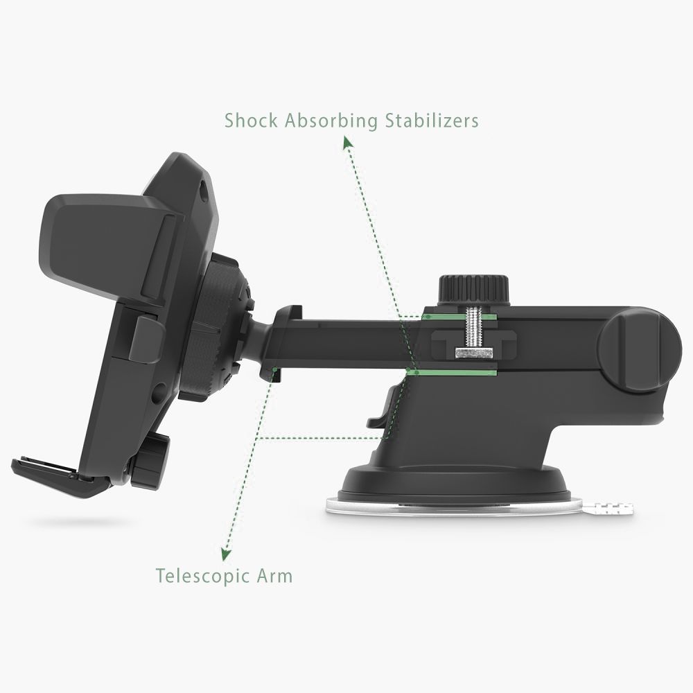 Tech-Protect - Dash & Windshield Bilhållare Mount - Svart