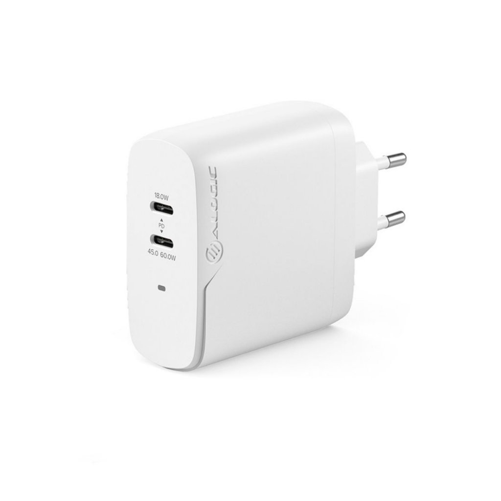 ALOGIC
ALOGIC Rapid Power 2-ports (45+18W) GaN laddare ink. 2m USB-C laddkabel
