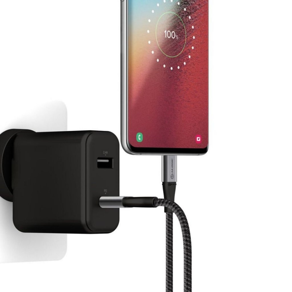 ALOGIC
ALOGIC Ultra USB-C till USB-C kabel 5A/480Mbps - Rymdgrå