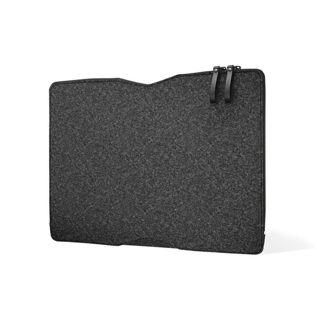 Mujjo - Mujjo Folio Datorfodral för MacBook Pro 13'' - Svart