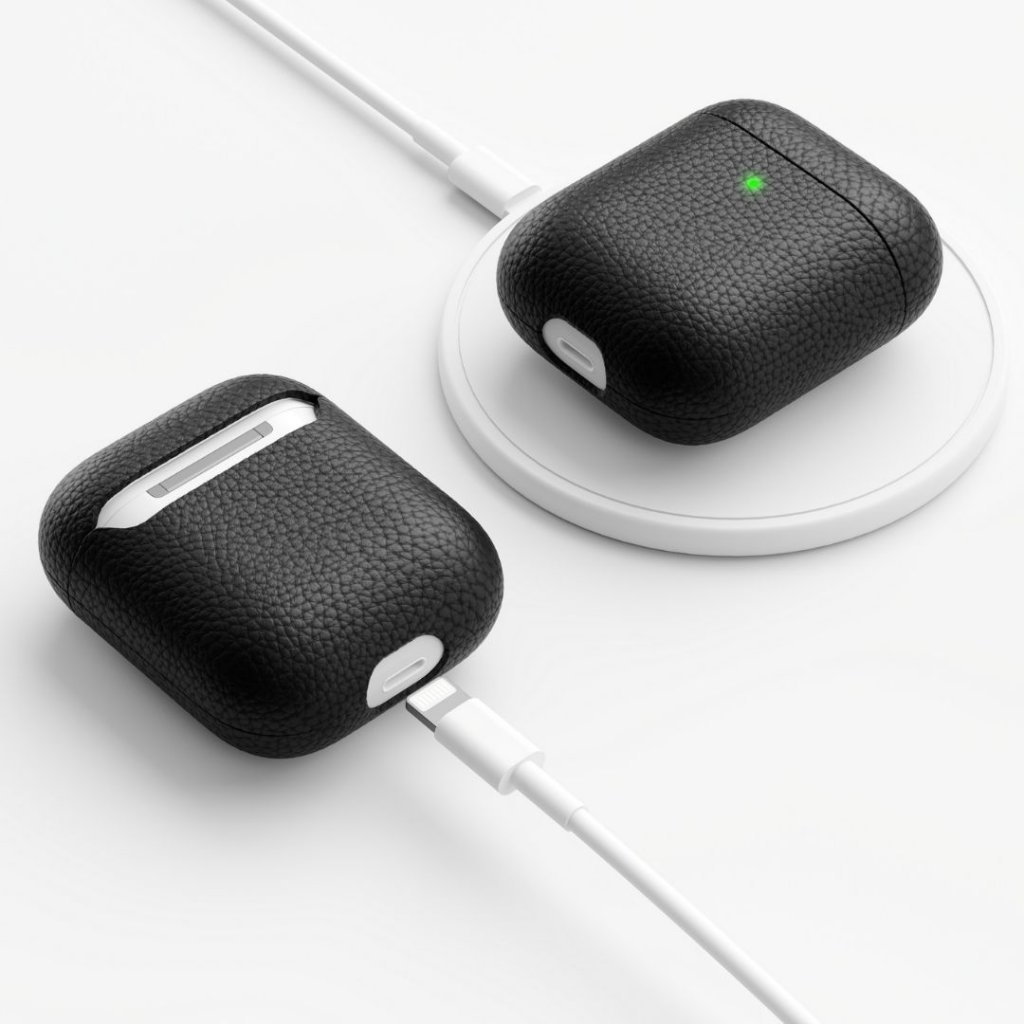 KeyBudz
PodSkinz Artisan - Handgjort Läderfodral för dina Airpods - Brun