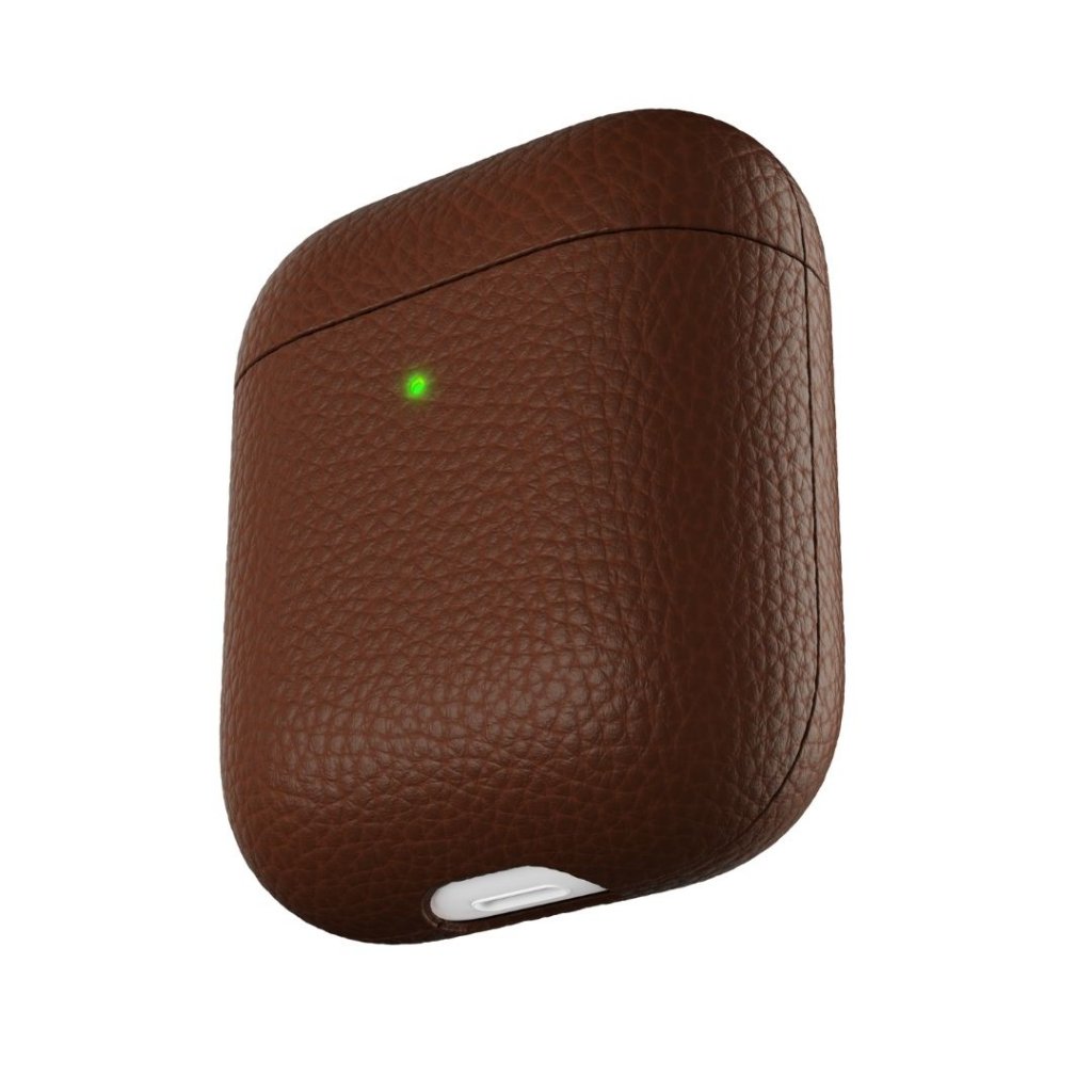 KeyBudz
PodSkinz Artisan - Handgjort Läderfodral för dina Airpods - Brun