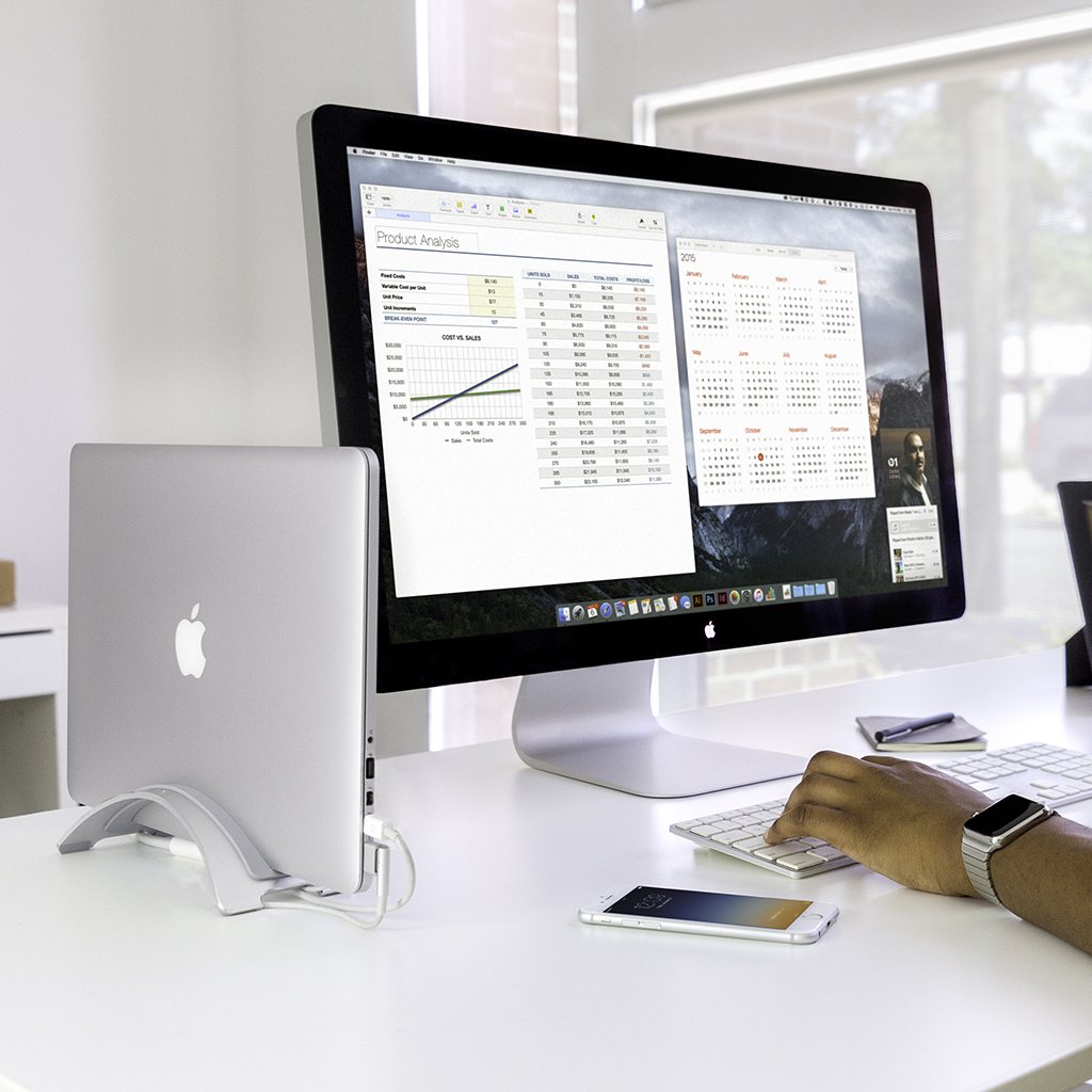 Twelve South - Twelve South BookArc för MacBook - Silver