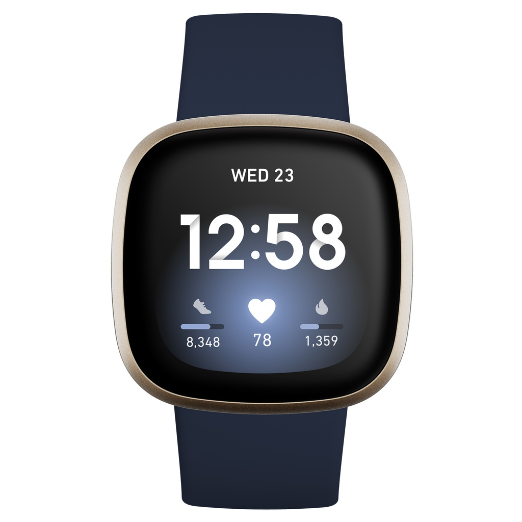 Fitbit
Versa 3, Midnight / Soft Gold