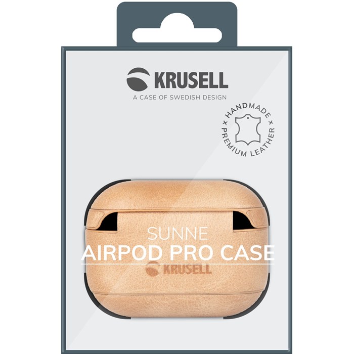 UTGÅTT Krusell Sunne Airpod Case Apple Airpods Pro - Vintage Nude 
