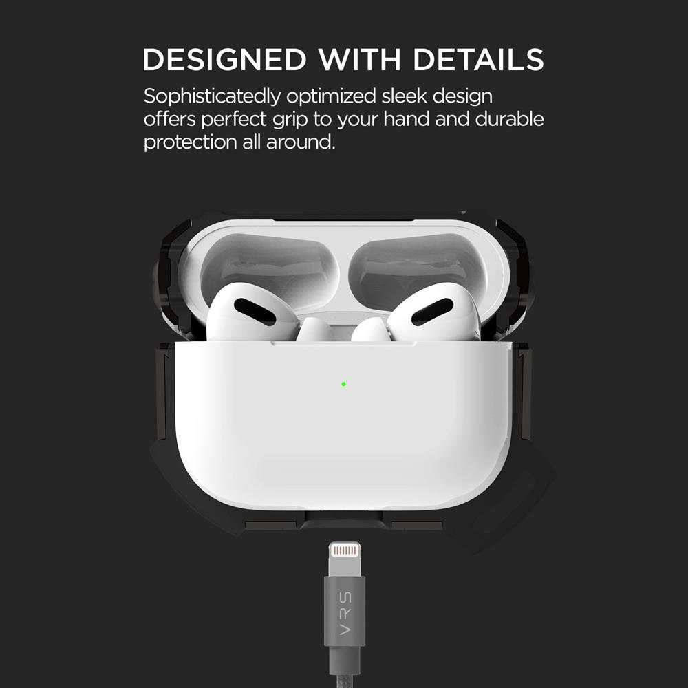 VERUS
VRS DESIGN | Active Skal Apple Airpods Pro - Metal Black