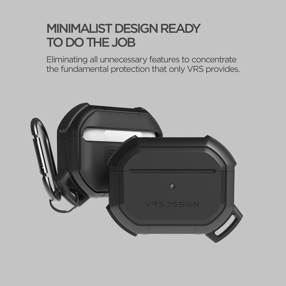 VERUS
VRS DESIGN | Active Skal Apple Airpods Pro - Metal Black