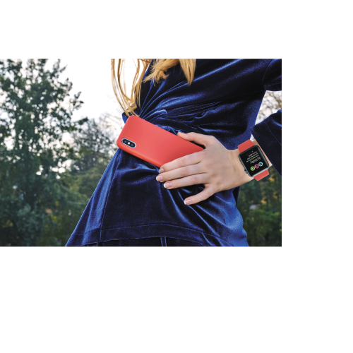 UTGÅTT - Puro - Apple Watch Band 38-40mm S/M & M/L - Living Coral