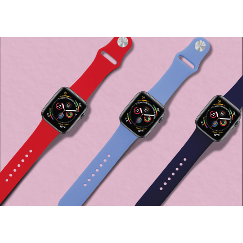 Puro
Puro Apple Watch Band, 42-44mm, S/M & M/L - Mörkblå