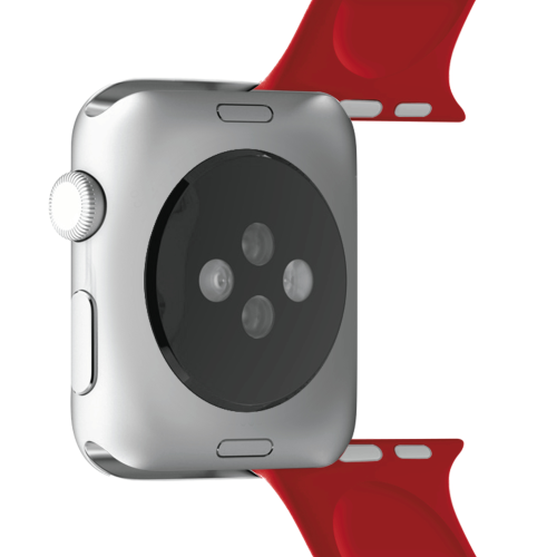 Puro Puro - Apple Watch Band 42-44mm S/M & M/L - Röd 