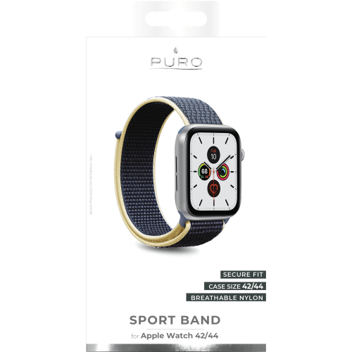 Puro
Puro Apple Watch Band Nylon 42-44mm S/M & M/L - Ljusblå