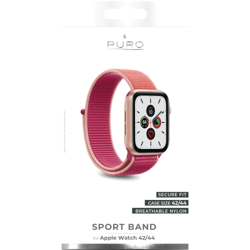 Puro
Puro Apple Watch Nylon Band 42-44mm S/M & M/L - Rosa