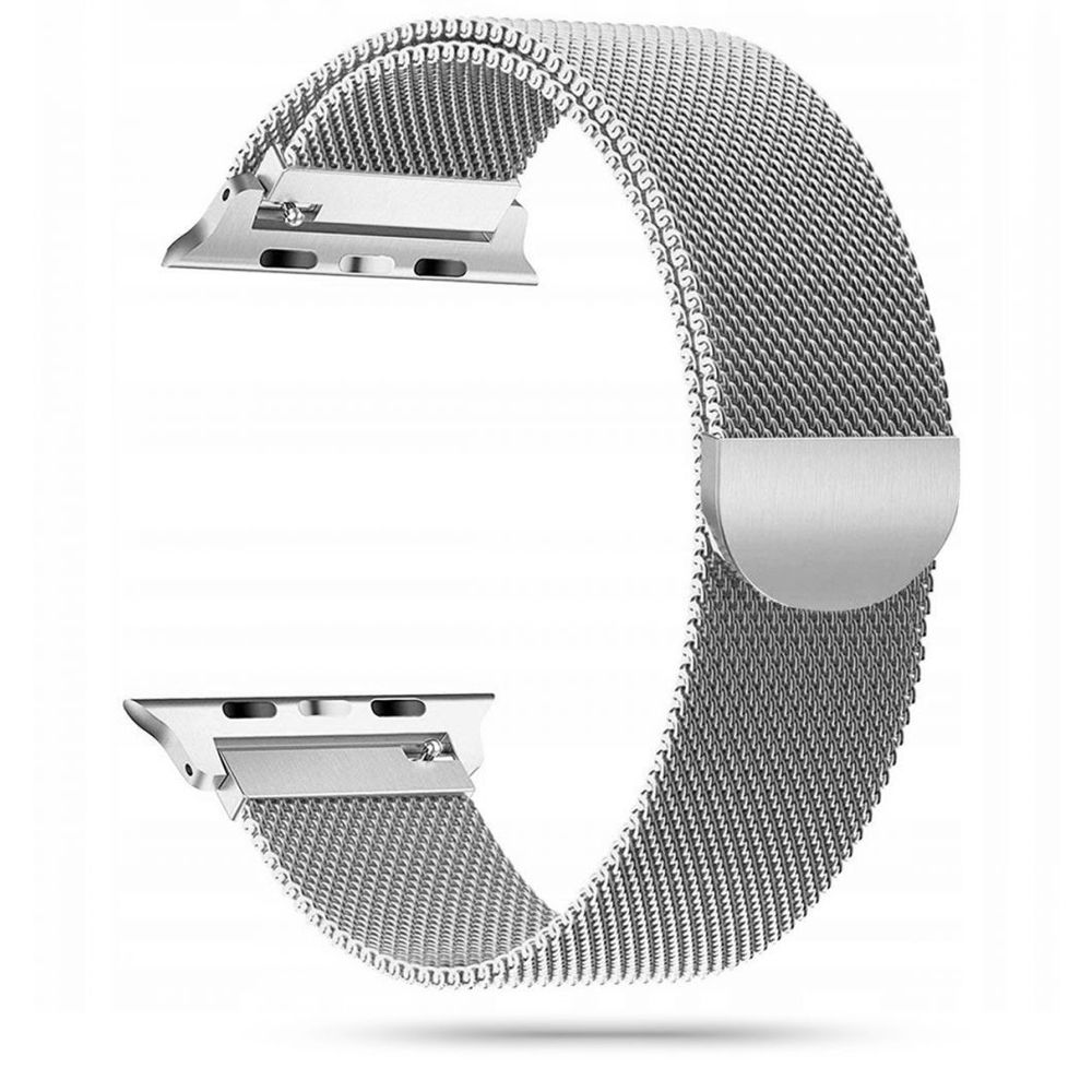 Tech-Protect - Tech-Protect Milaneseband Apple Watch 4/5/6/7/8/Se (38/40/41mm) - Silver