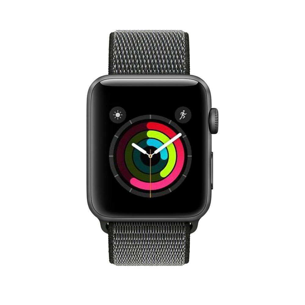 Tech-Protect - Nylon Apple Watch 4/5/6/7/8/Se/Ultra (42/44/45/49mm) - Dark Olive