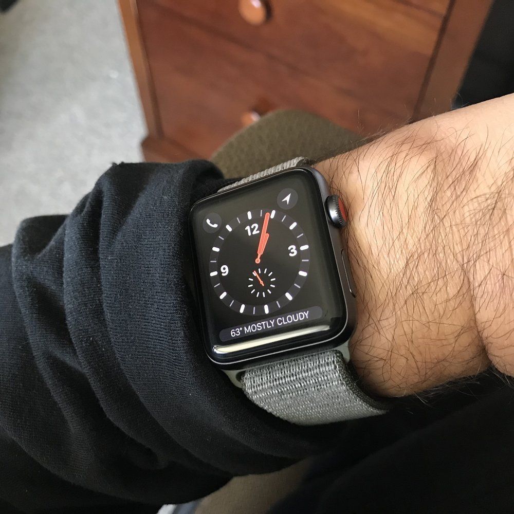 Tech-Protect - Nylon Apple Watch 4/5/6/7/8/Se/Ultra (42/44/45/49mm) - Dark Olive