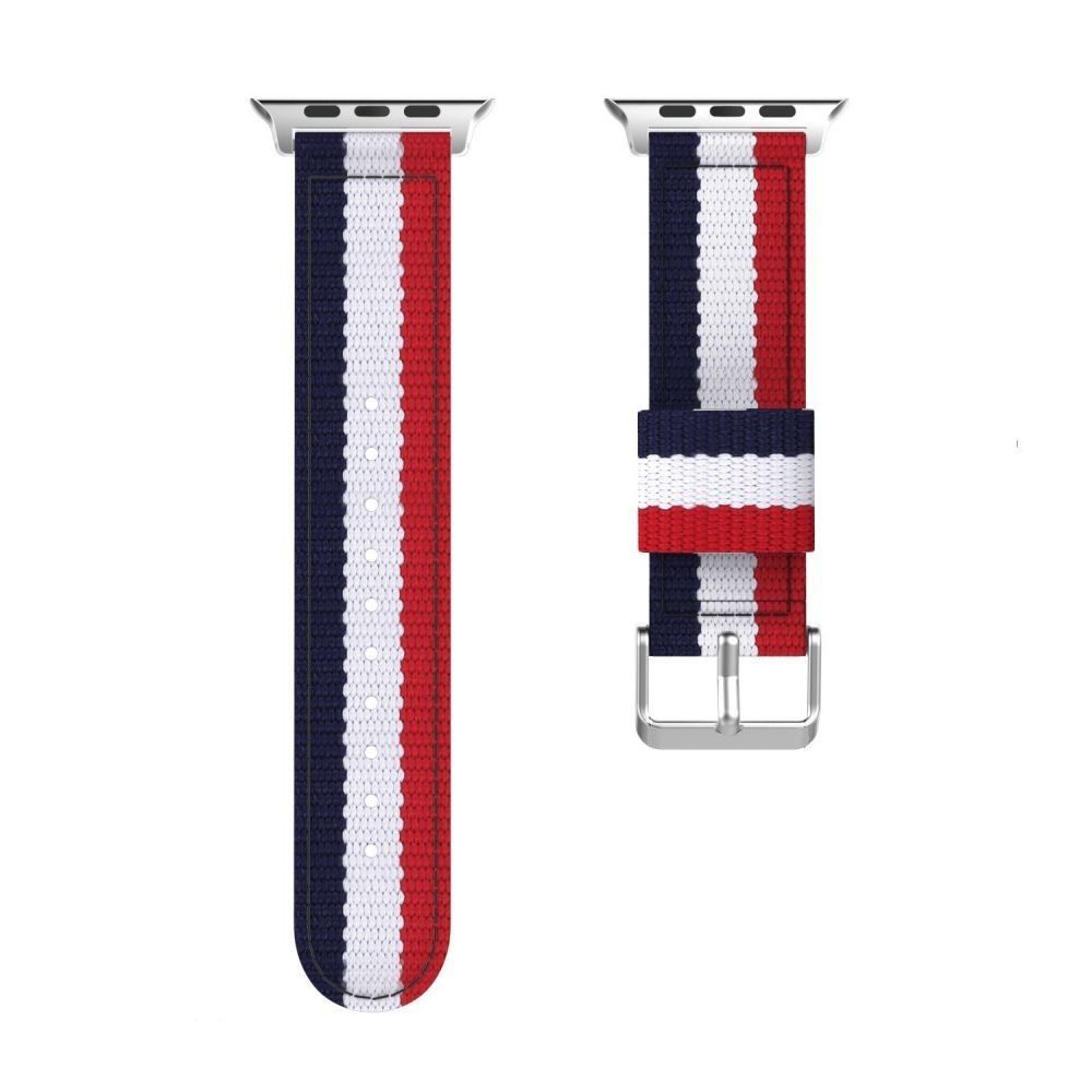 Tech-Protect - Tech-Protect Welling Apple Watch 2/3/4/5/6/Se (42mm/44mm) - Navy/Red
