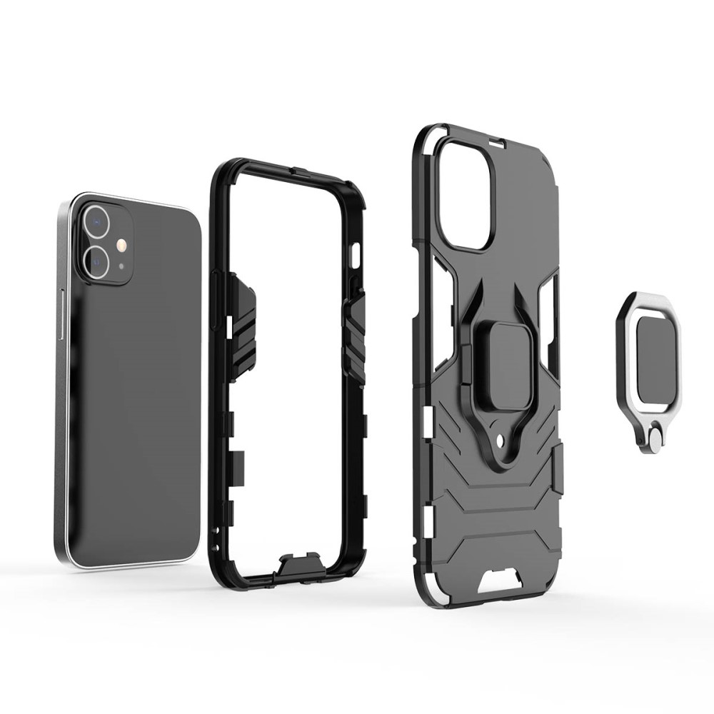 OEM
Hybrid Ring Mobilskal iPhone 12 & 12 Pro - Svart