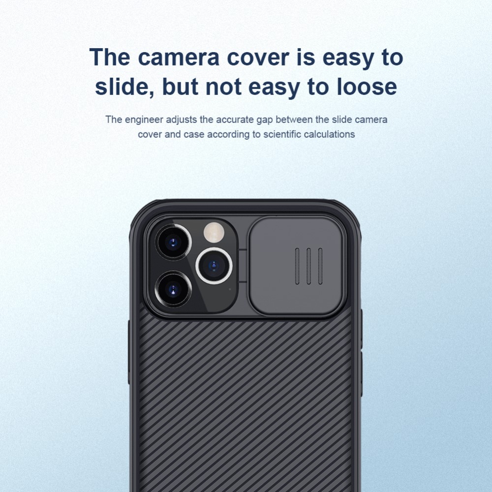 Nillkin
NILLKIN CamShield Mobilskal iPhone 12 & 12 Pro - Svart