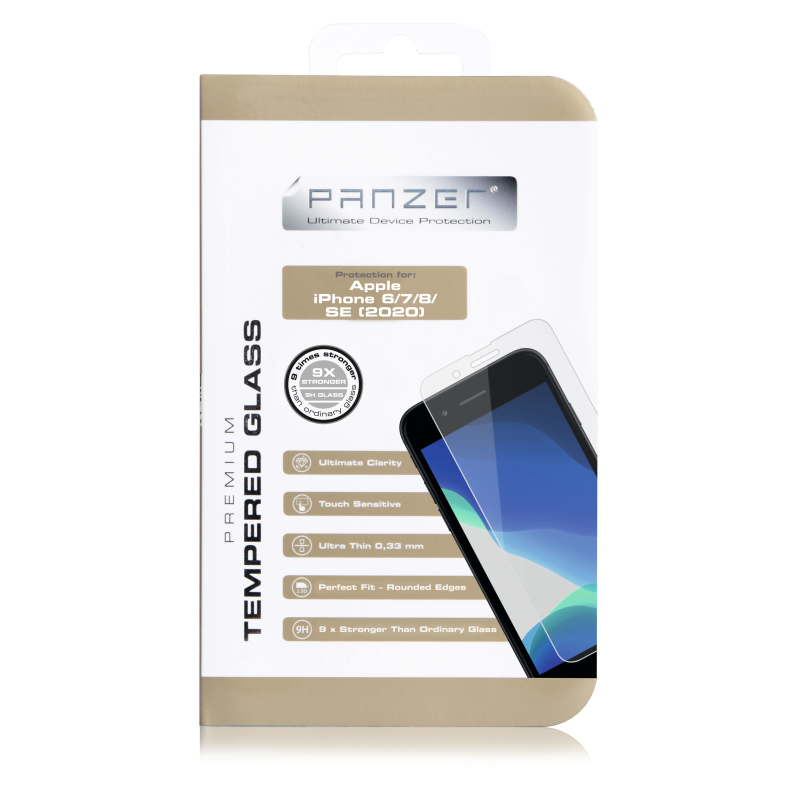 Panzer
Panzer - Härdat Glas iPhone 6S/7/8/SE 2020