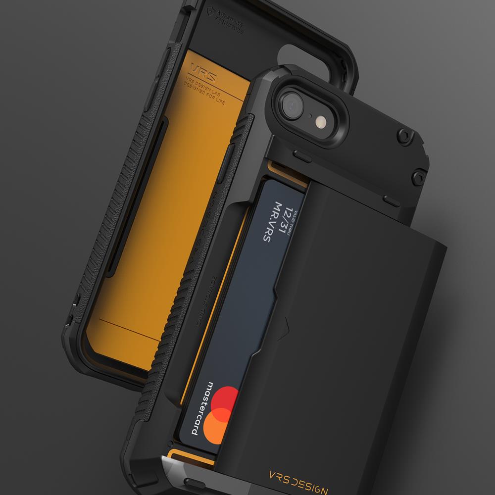VERUS
VRS DESIGN | Damda Glide Pro Skal iPhone SE 2020|8|7 - Svart