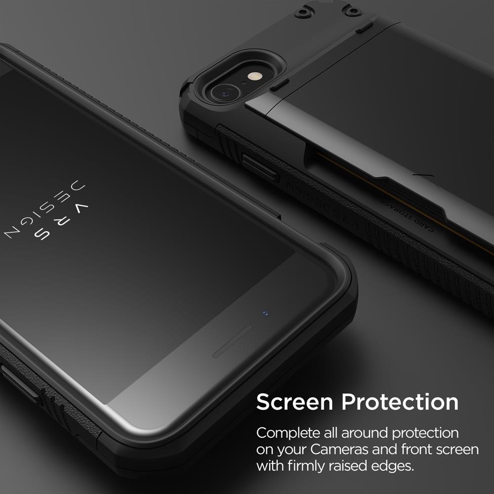 VERUS
VRS DESIGN | Damda Glide Pro Skal iPhone SE 2020|8|7 - Svart