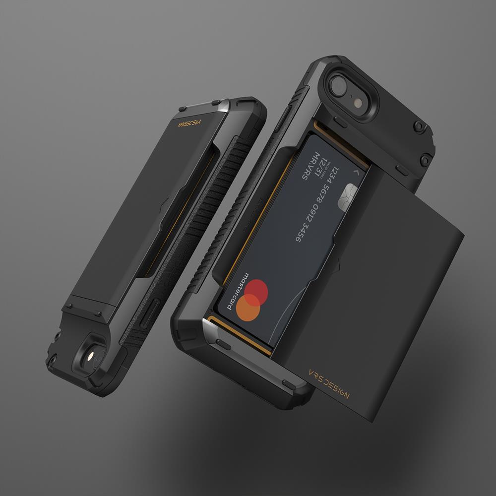 VERUS
VRS DESIGN | Damda Glide Pro Skal iPhone SE 2020|8|7 - Svart