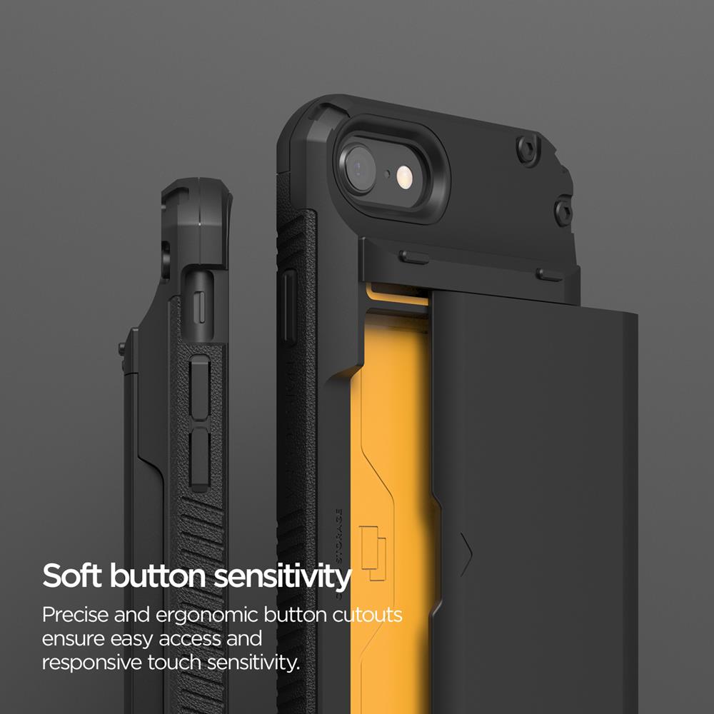 VERUS
VRS DESIGN | Damda Glide Pro Skal iPhone SE 2020|8|7 - Svart