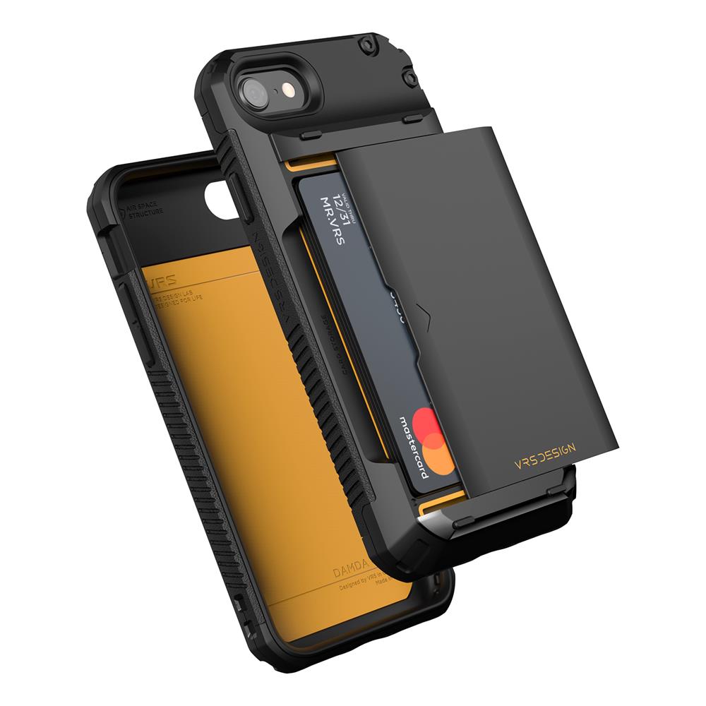 VERUS
VRS DESIGN | Damda Glide Pro Skal iPhone SE 2020|8|7 - Svart